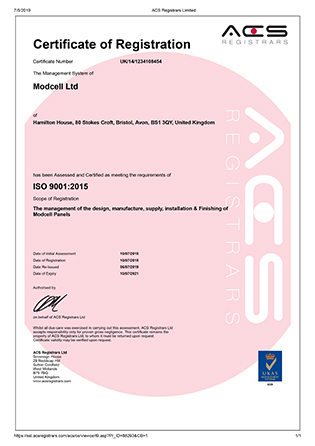 Modcell Revised  Certificate  9001 Certificate July 2019 Thumb 1.jpg